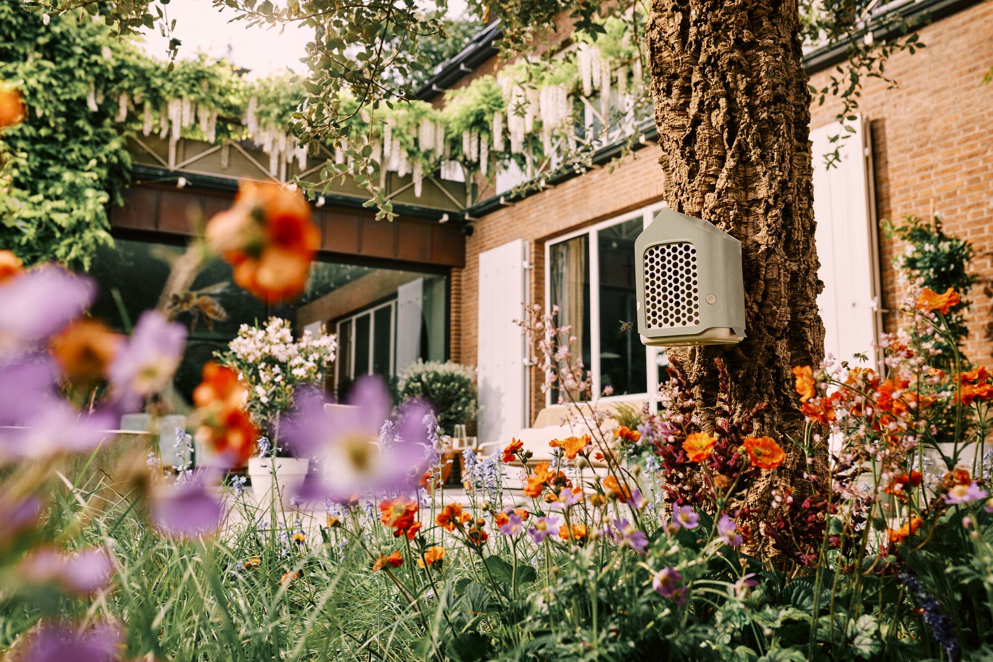 Elho Insektenhotel Cosy 18cm pilzbeige