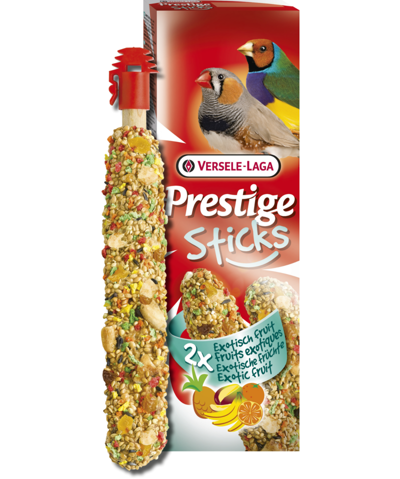 Prestige Sticks Finken Exotische Früchte, 2x30g