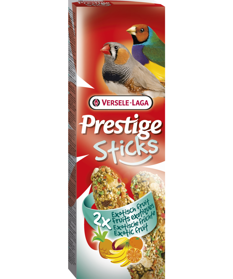 Prestige Sticks Finken Exotische Früchte, 2x30g
