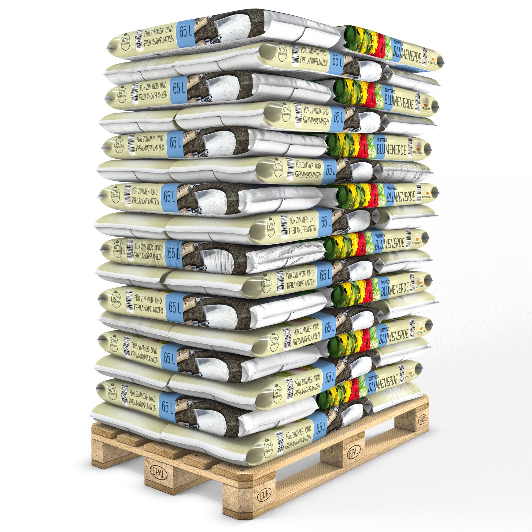 Palette Blumenerde 48x65L