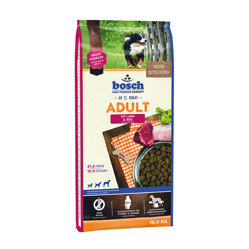 Bosch Adult Lamm & Reis, 15 kg