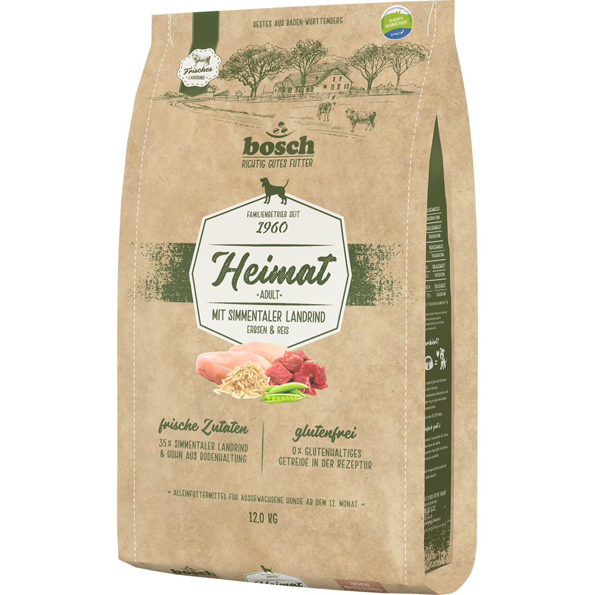Bosch Heimat Adult Simmentaler Landrind, 12 kg