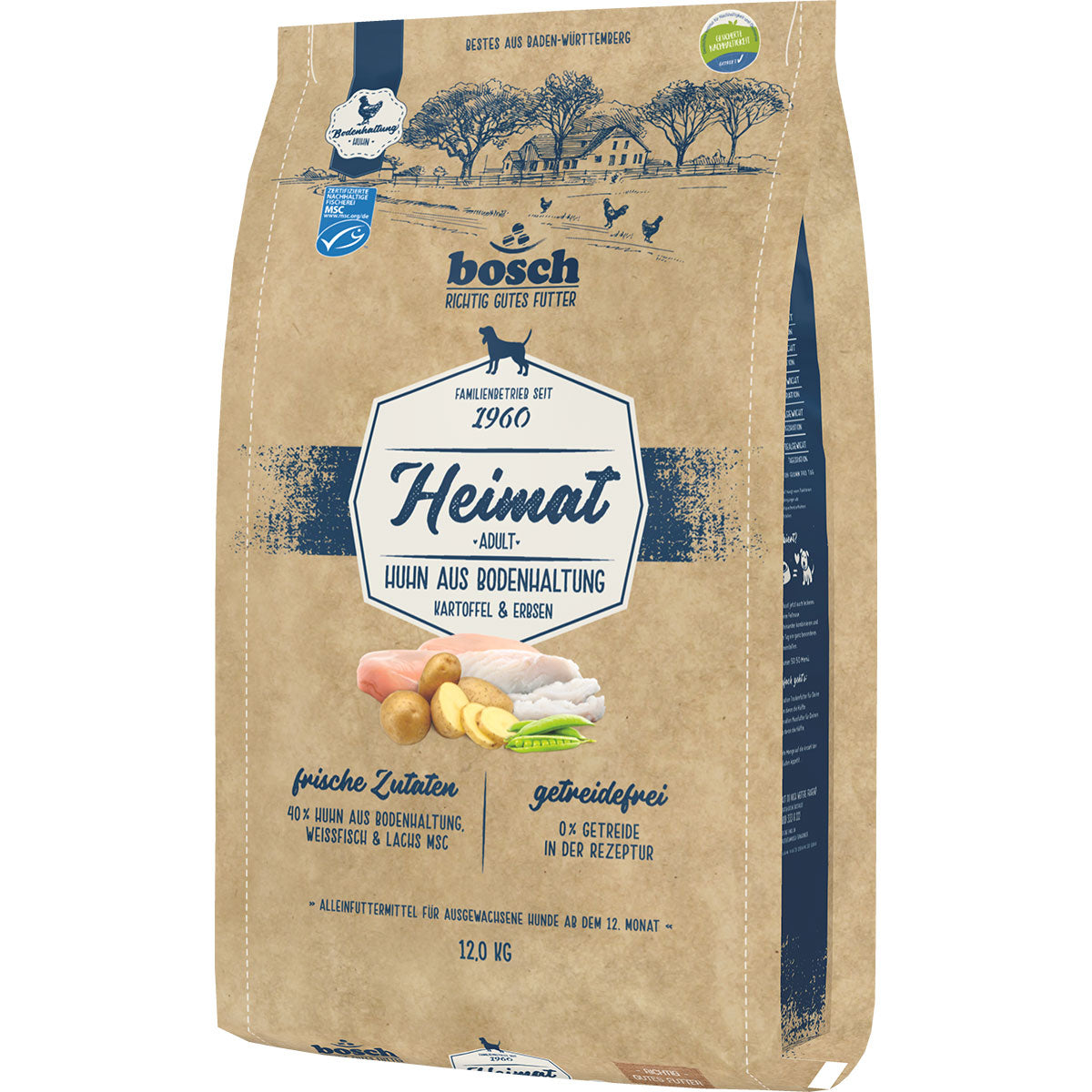 Bosch Heimat Adult Tierwohl-Huhn, 12 kg