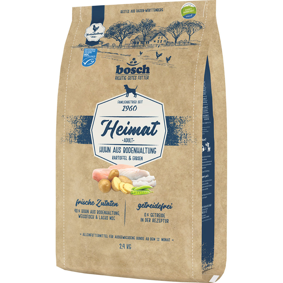 Bosch Heimat Adult Tierwohl-Huhn, 2,4 kg