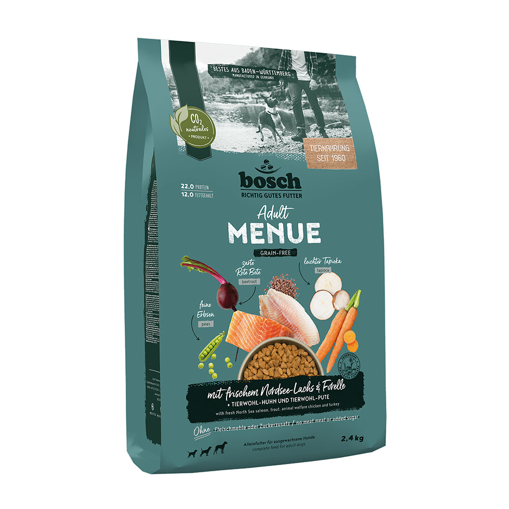 Bosch HPC Menue Adult mit Nordsee-Lachs, 2,4kg