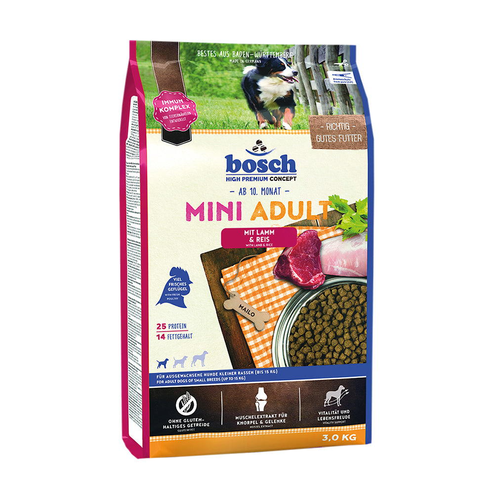Bosch Mini Adult Lamm & Reis, 3 kg