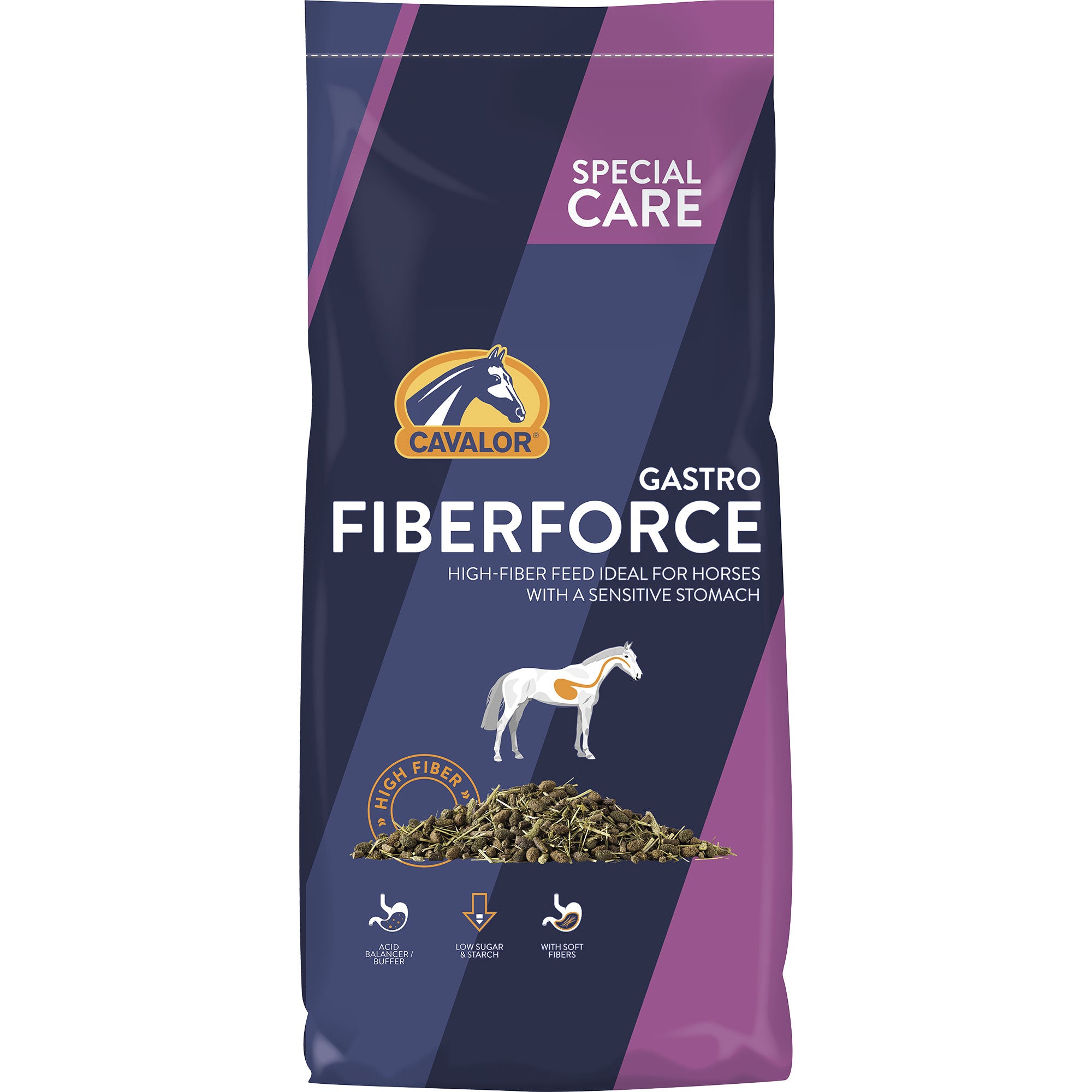 Cavalor Hobuse Täissööt Fiberforce GASTRO(15 kg Cavalor Hobuse Täissööt Fiberforce GASTRO(15 kg