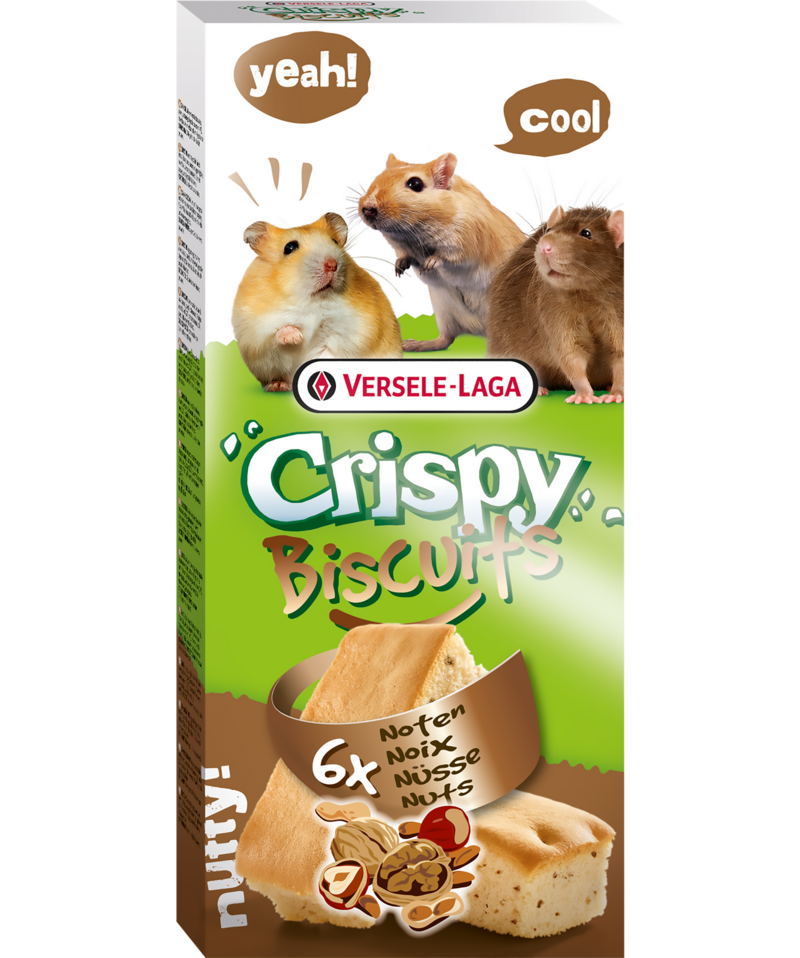 Crispy Biscuits Nüsse, 70g
