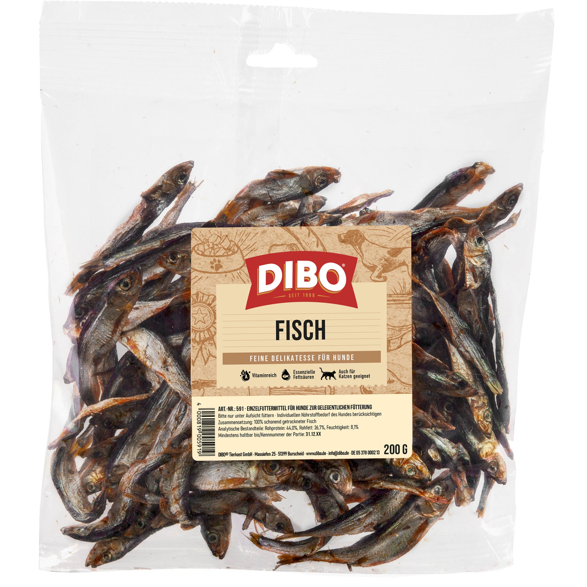 Dibo Fisch, 200g