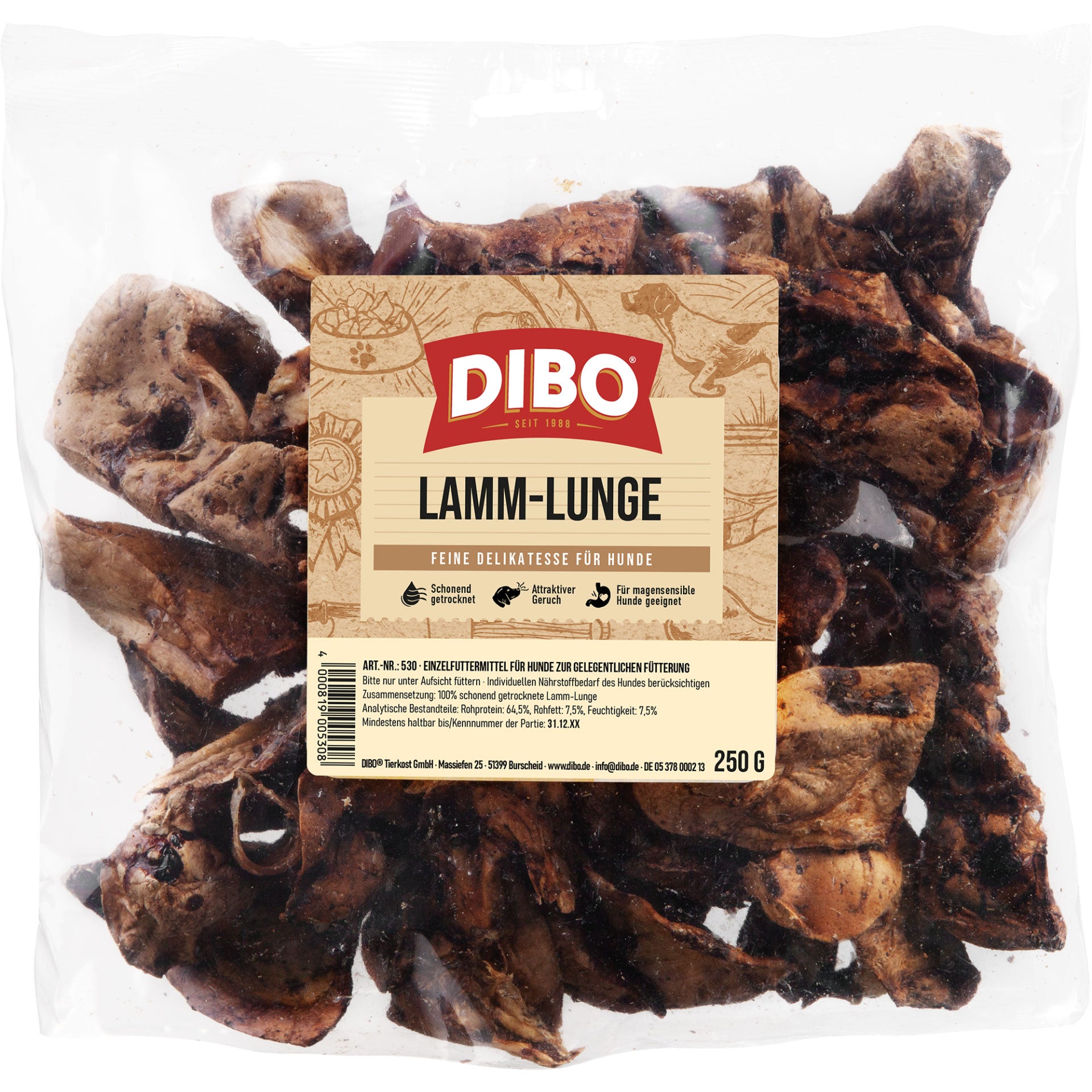 Dibo Lammlunge, 250g
