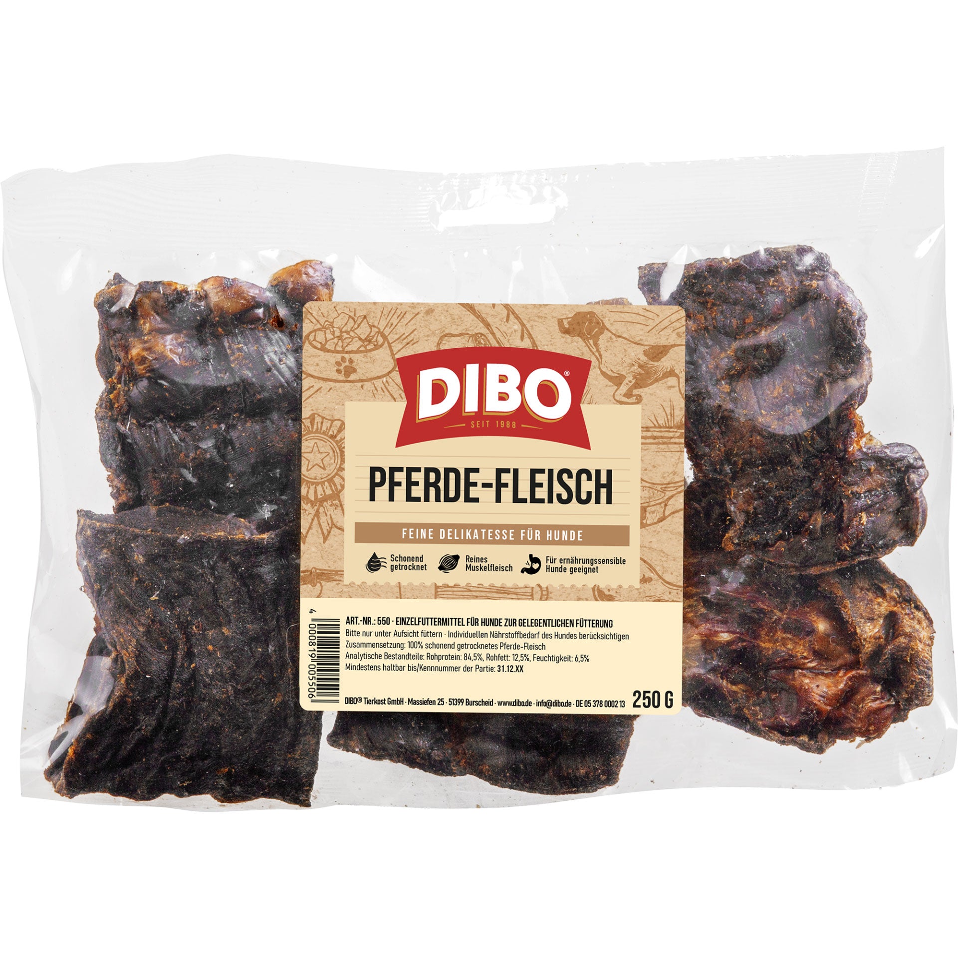 Dibo Pferdefleisch, 250g