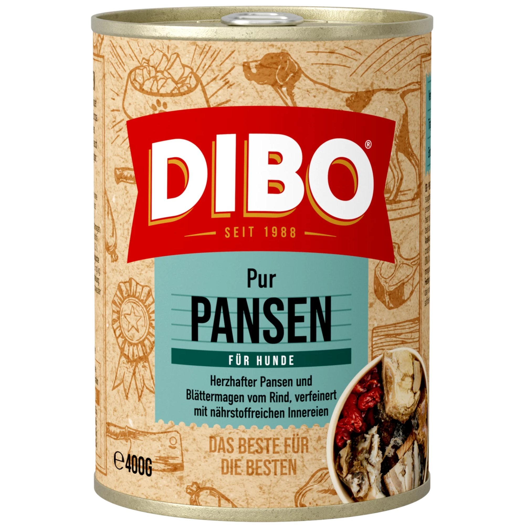 Dibo PUR Pansen Nassfutter für Hunde