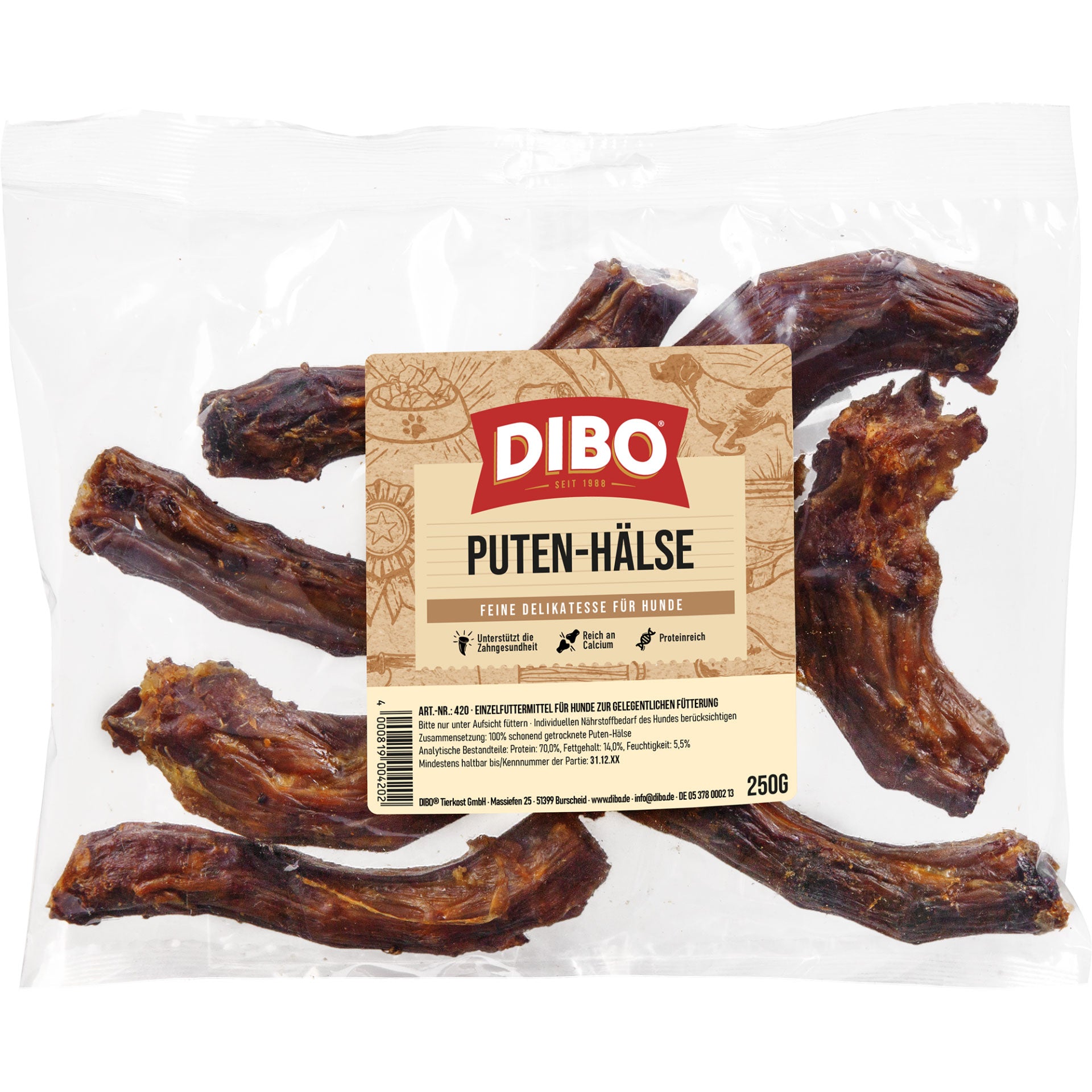 Dibo Putenhälse, 250g