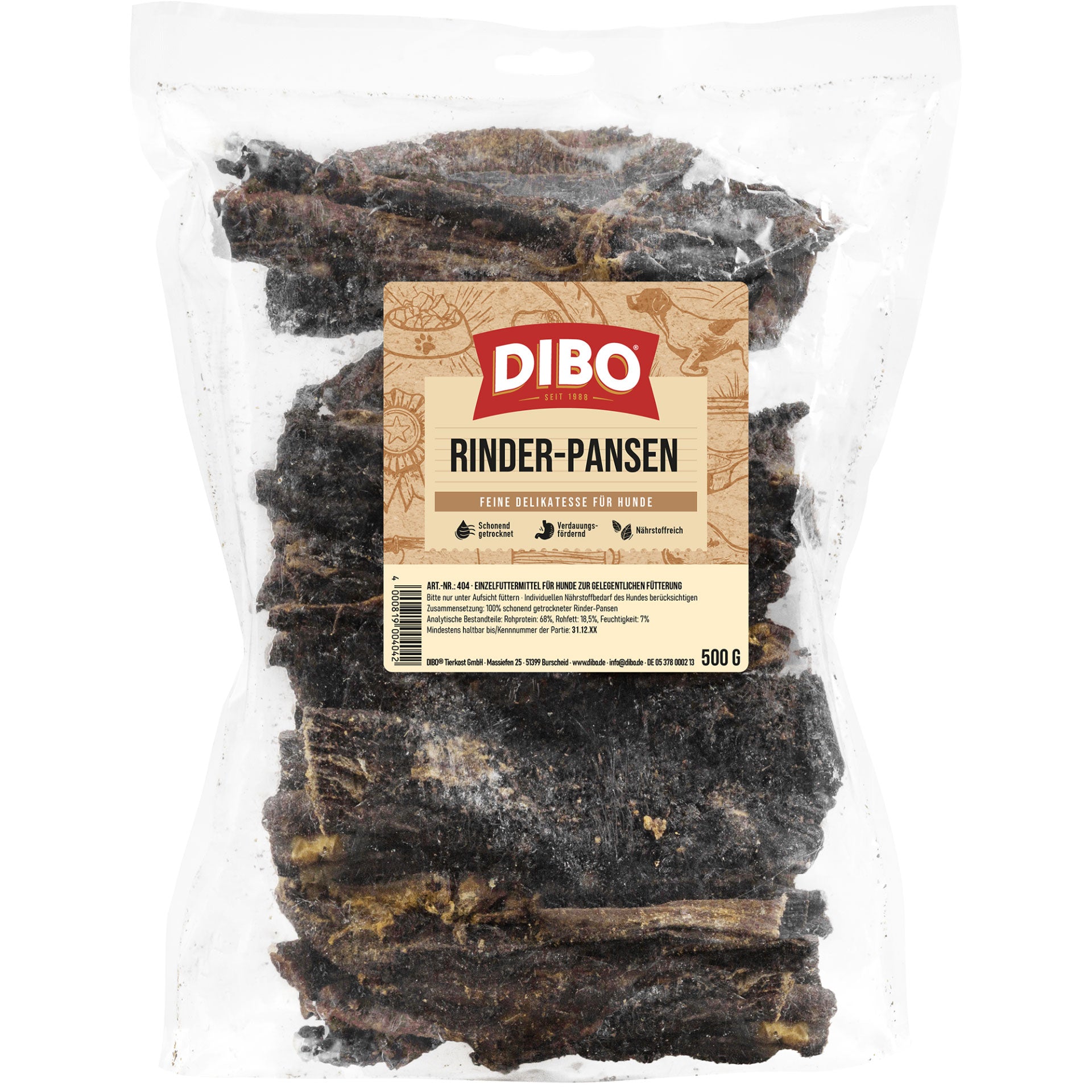 Dibo Rinderpansen, 500g
