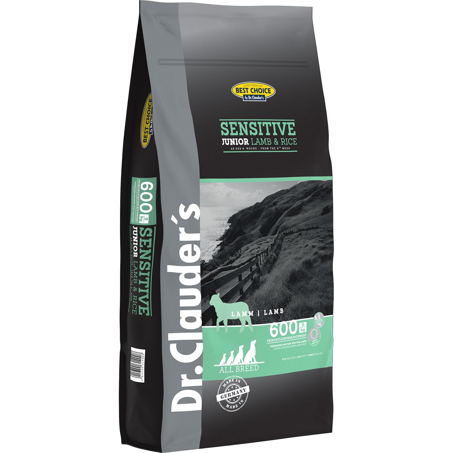 Dr. Clauders Best Choice Junior Lamm & Reis / 12.5 kg