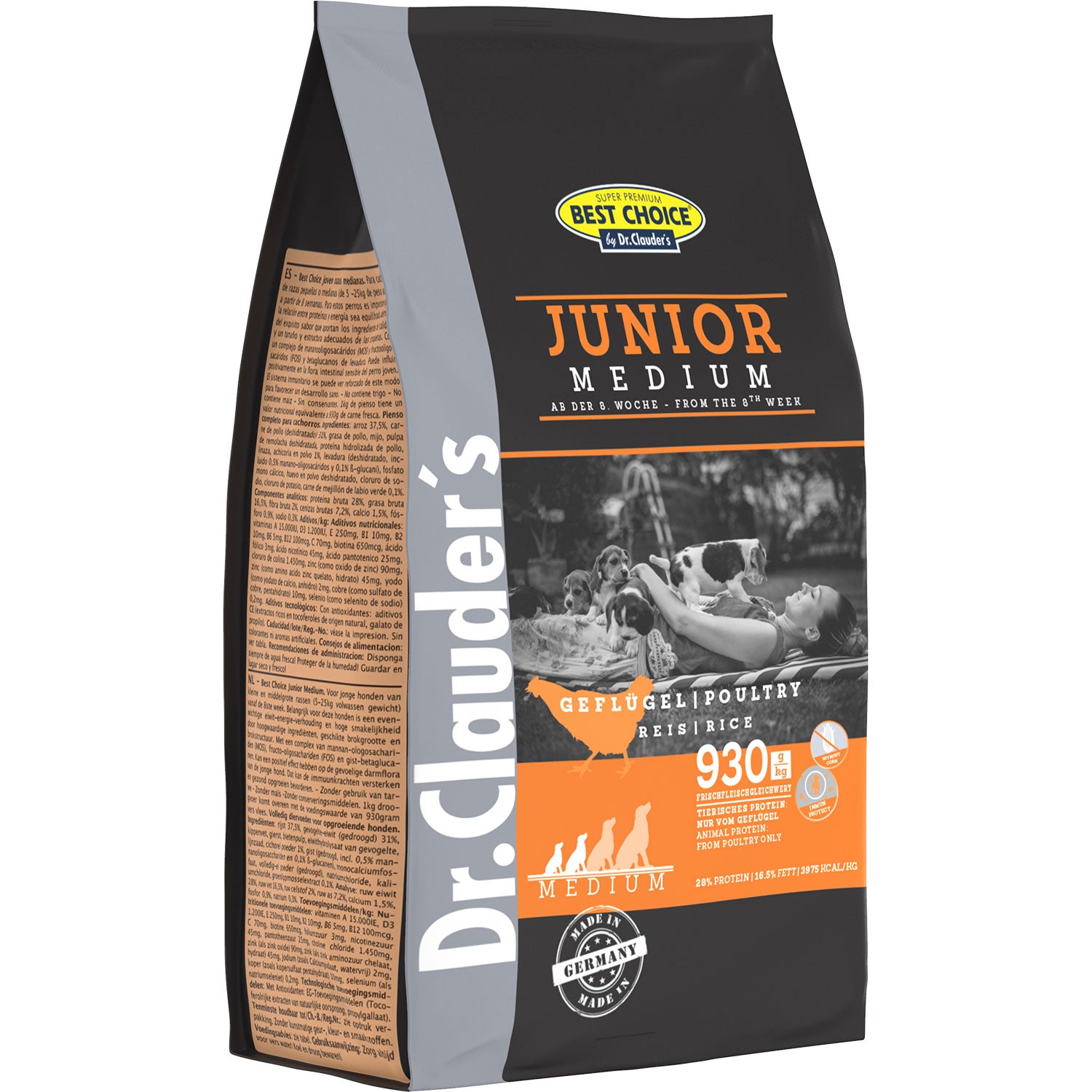 Dr. Clauders Best Choice Junior Medium Breed / 350 g