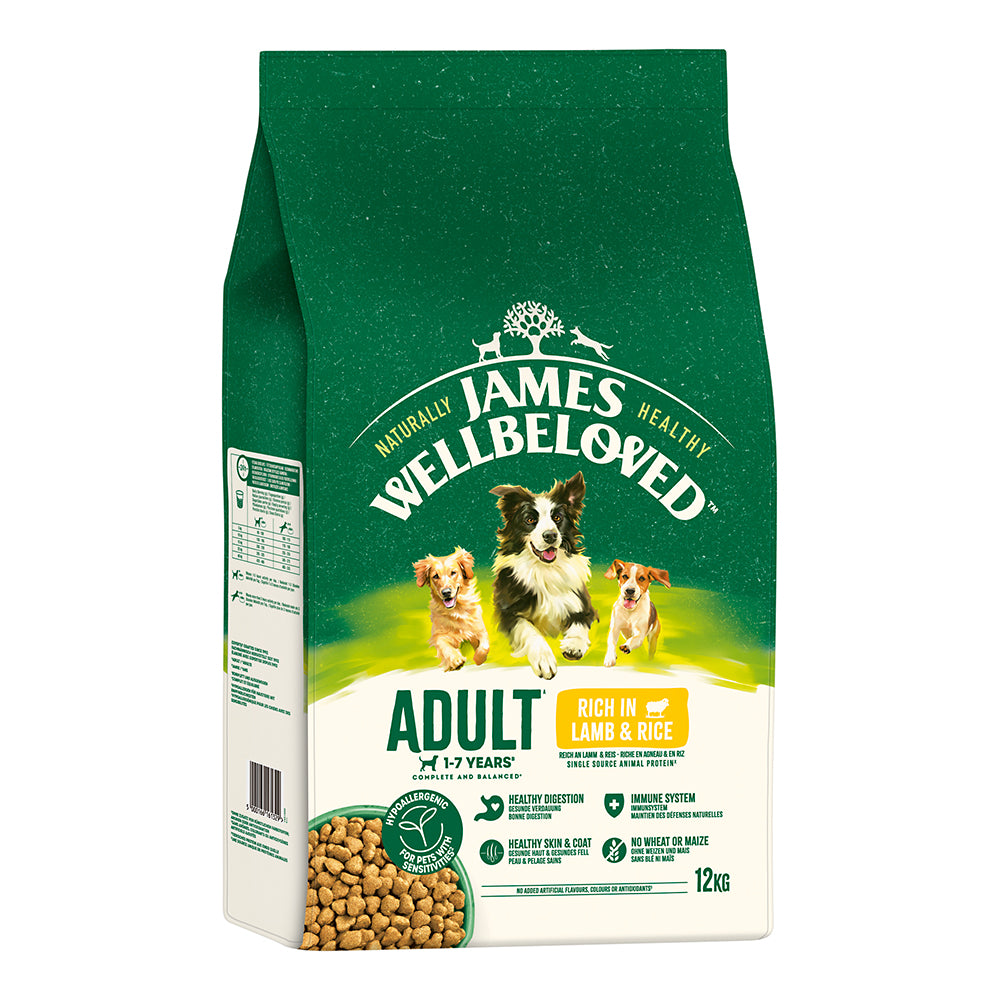 James Wellbeloved Lamm & Reis, 12kg