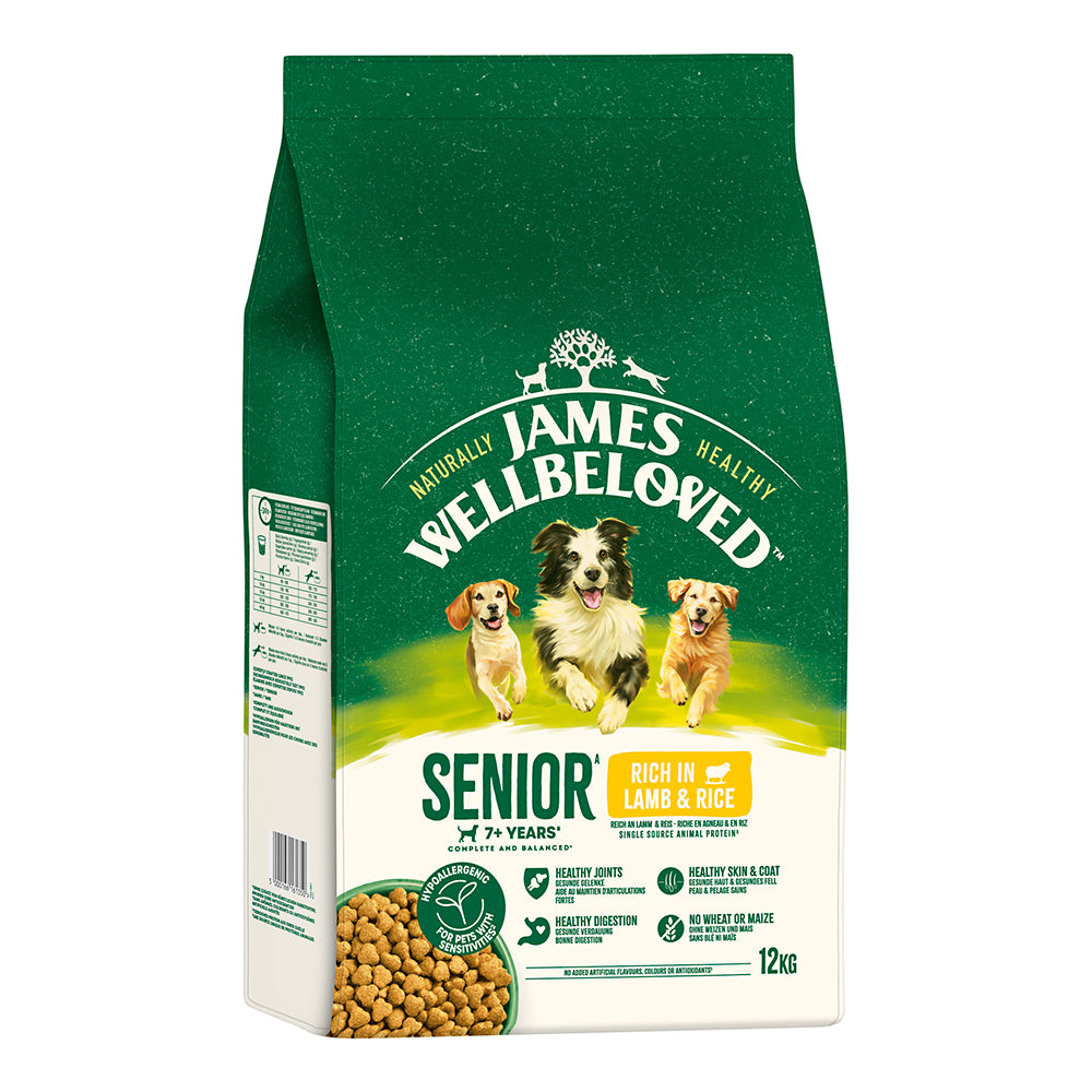 James Wellbeloved Senior Lamm & Reis, 12kg