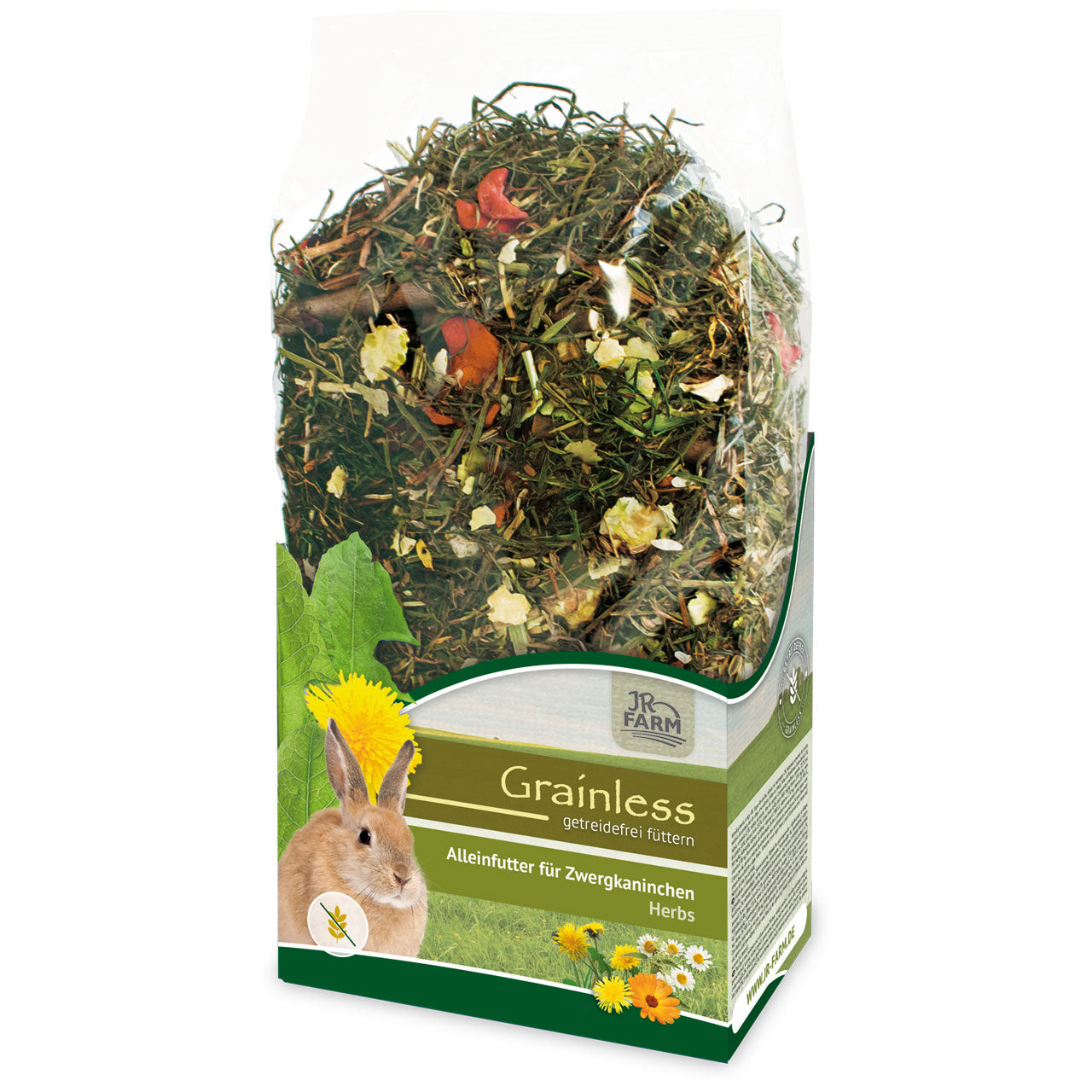 JR Farm Grainless Herbs Kaninchen, 400g