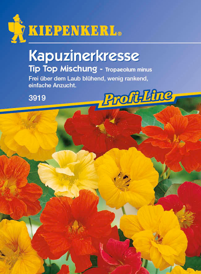 Kiepenkerl Tropaeolum minus (Kapuzinerkresse) Tip-Top Mischung