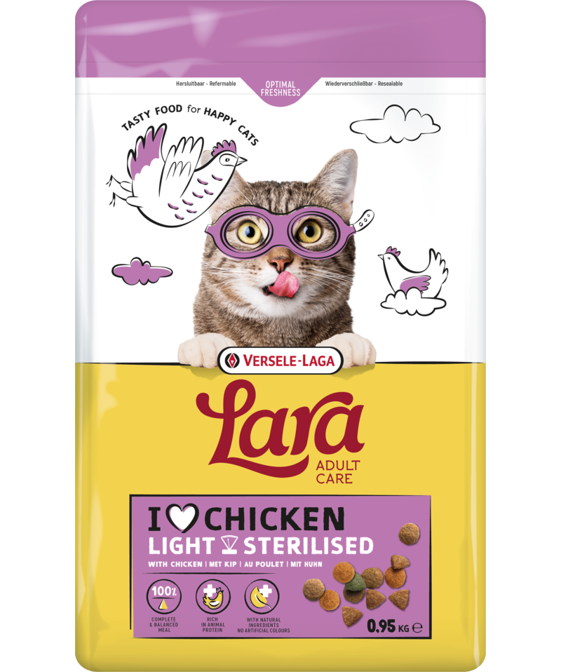 Lara Adult Light Sterilised Huhn 950g