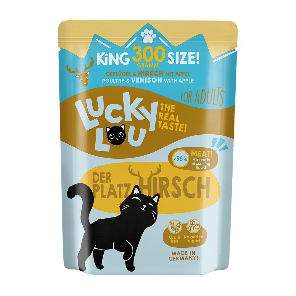 Lucky Lou Adult Geflügel & Hirsch, 300g