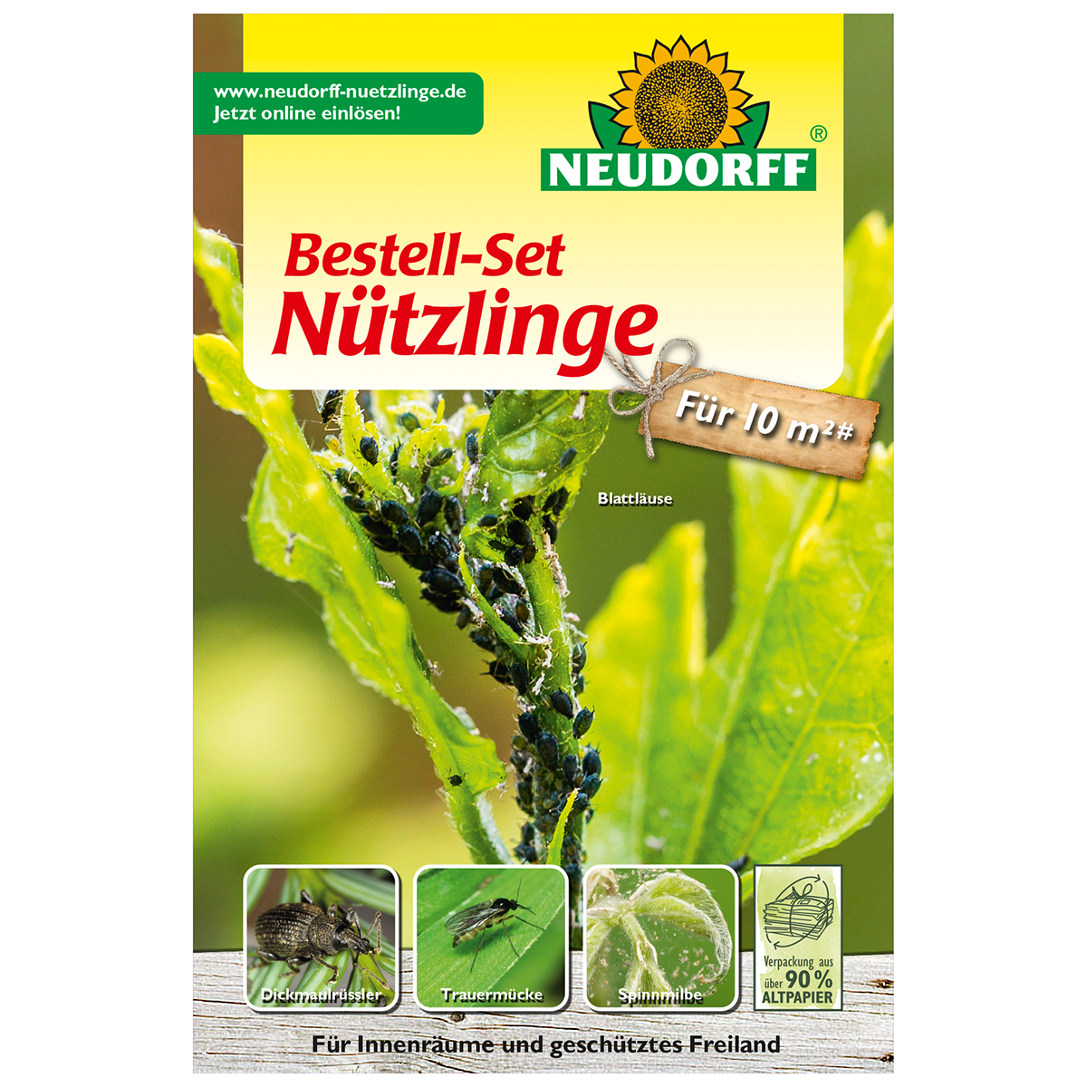 Neudorff Bestell-Set Nützlinge gegen Schadinsekten