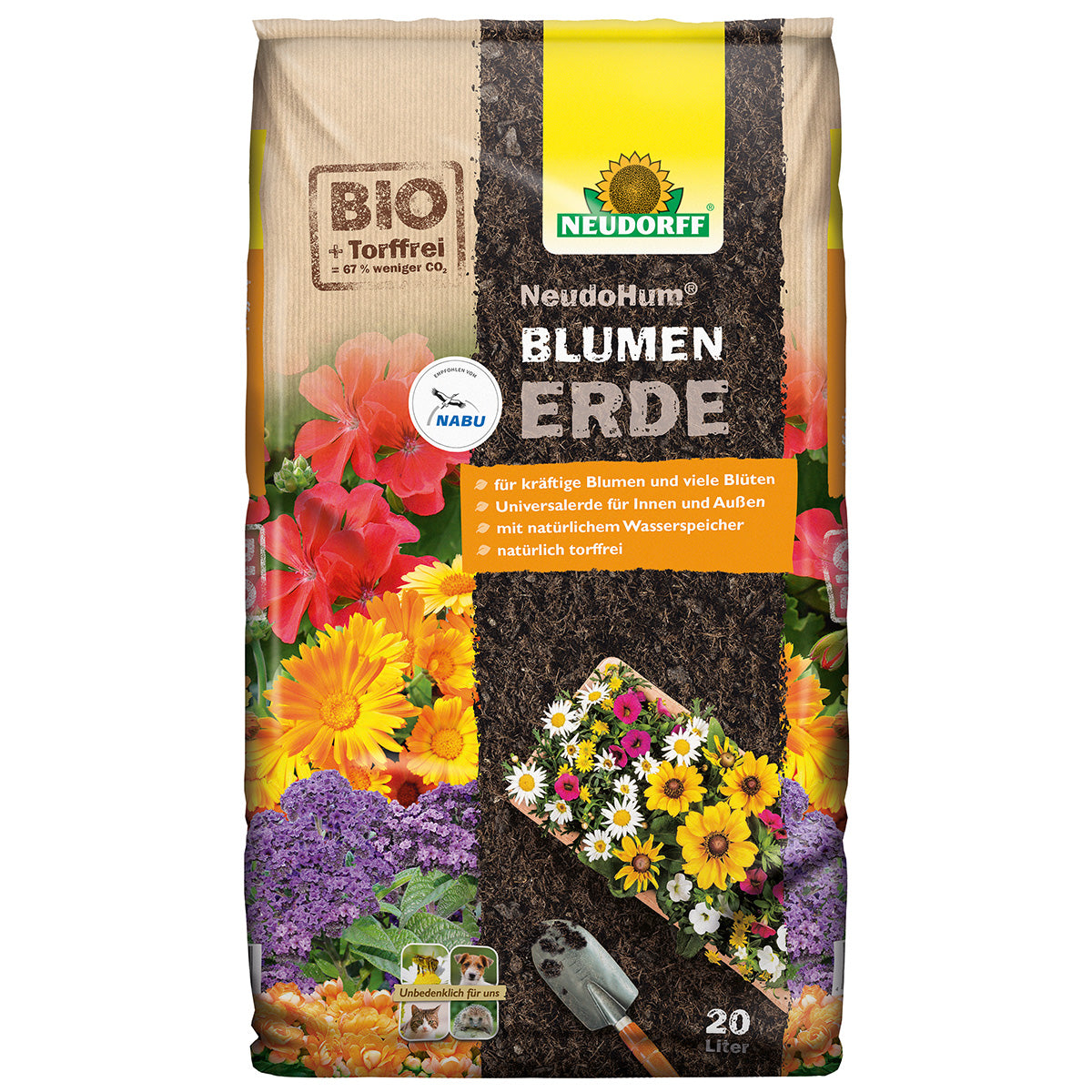 Neudorff NeudoHum BlumenErde, 20 L