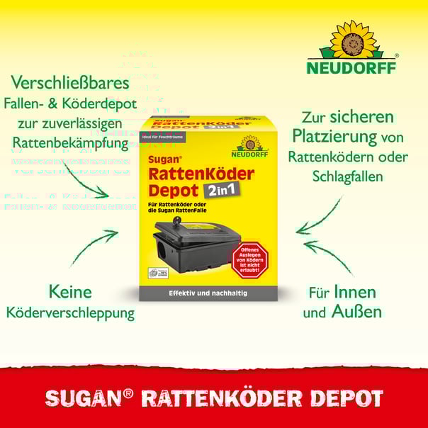 Neudorff Sugan RattenköderDepot Beschreibung