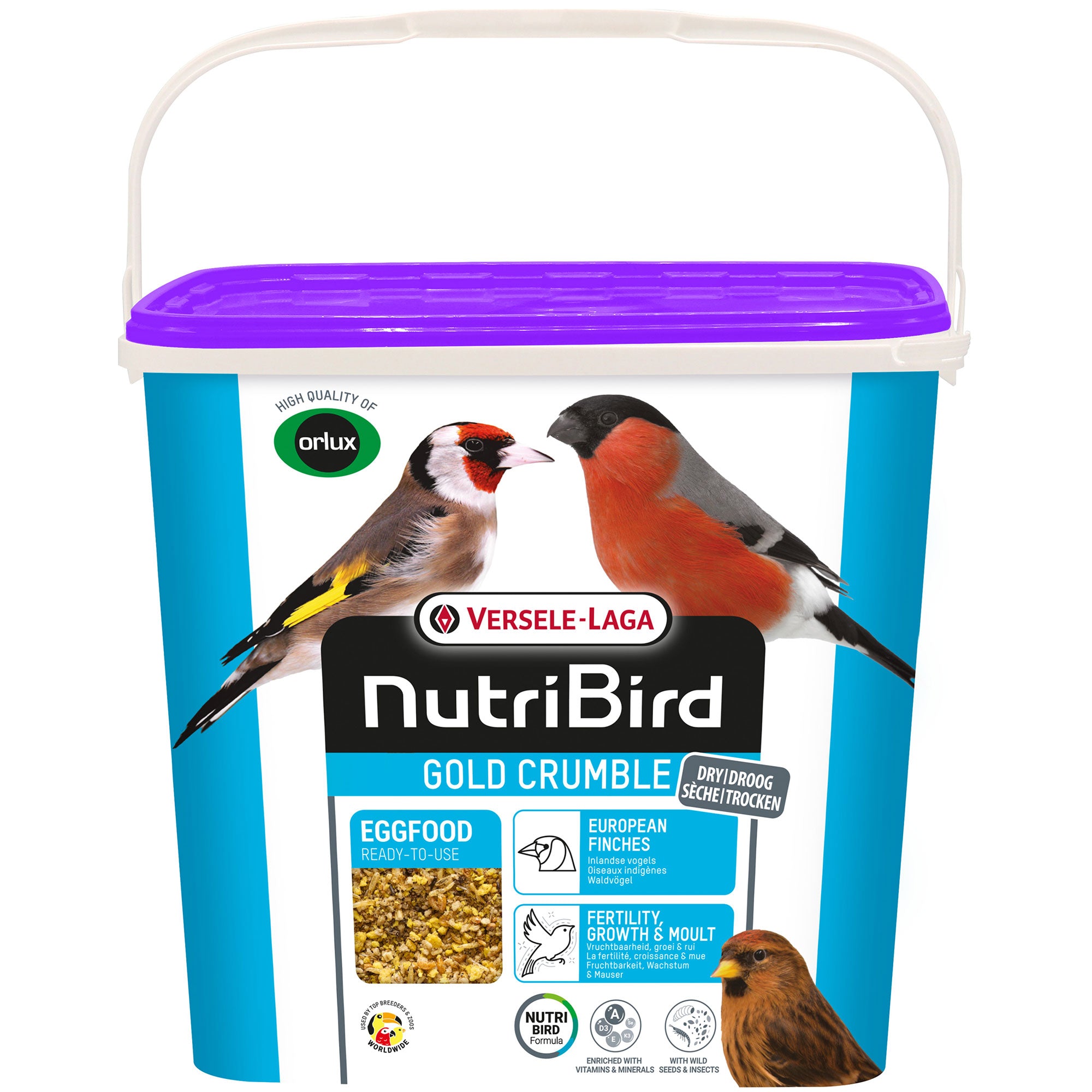 NutriBird Eifutter Trocken Waldvögel / 4 kg