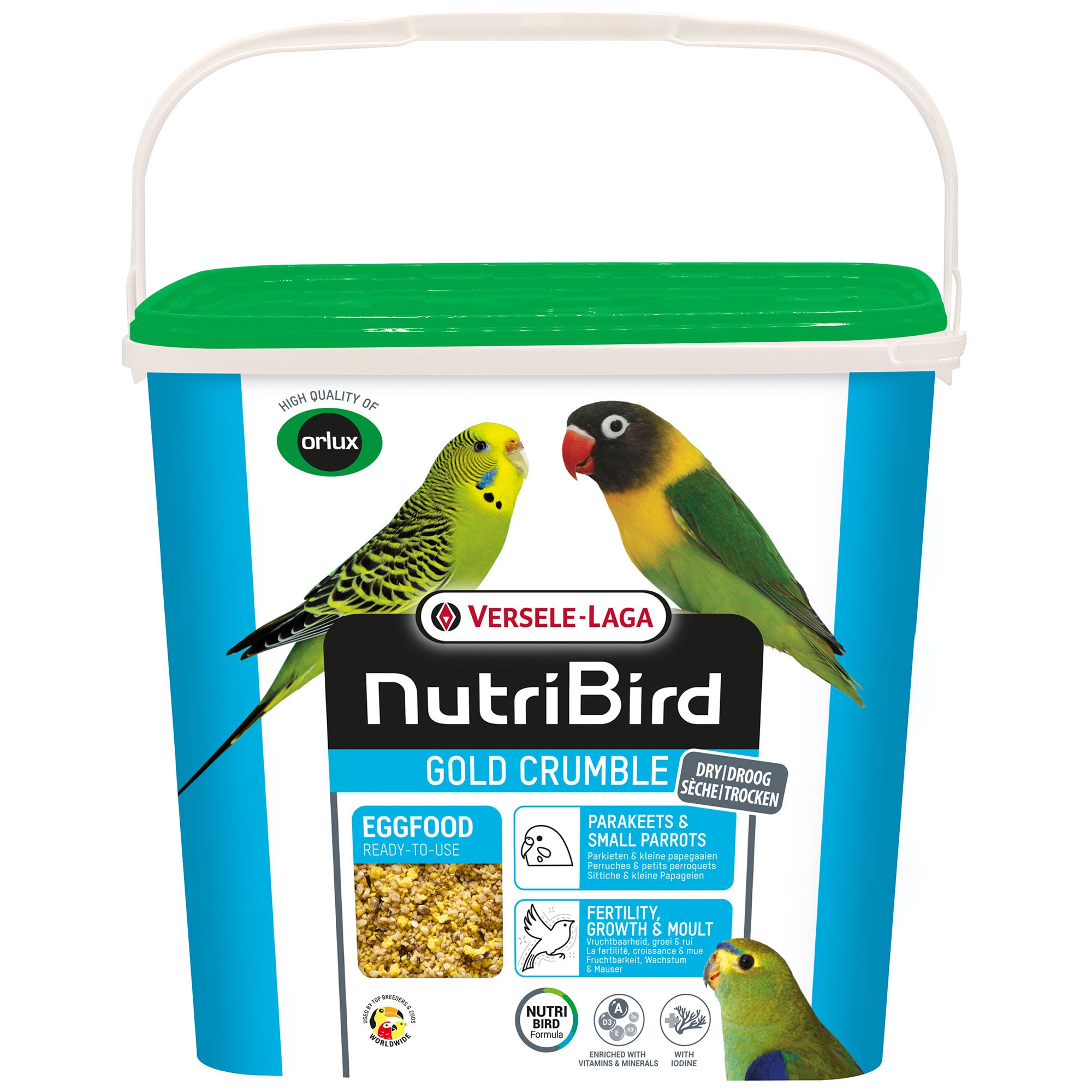 NutriBird Eifutter Trocken Wellensittiche / Kleinsittiche / 5 kg