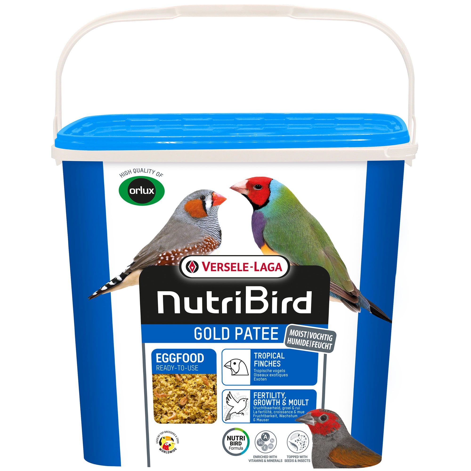 NutriBird Gold Patee Exoten, 5kg