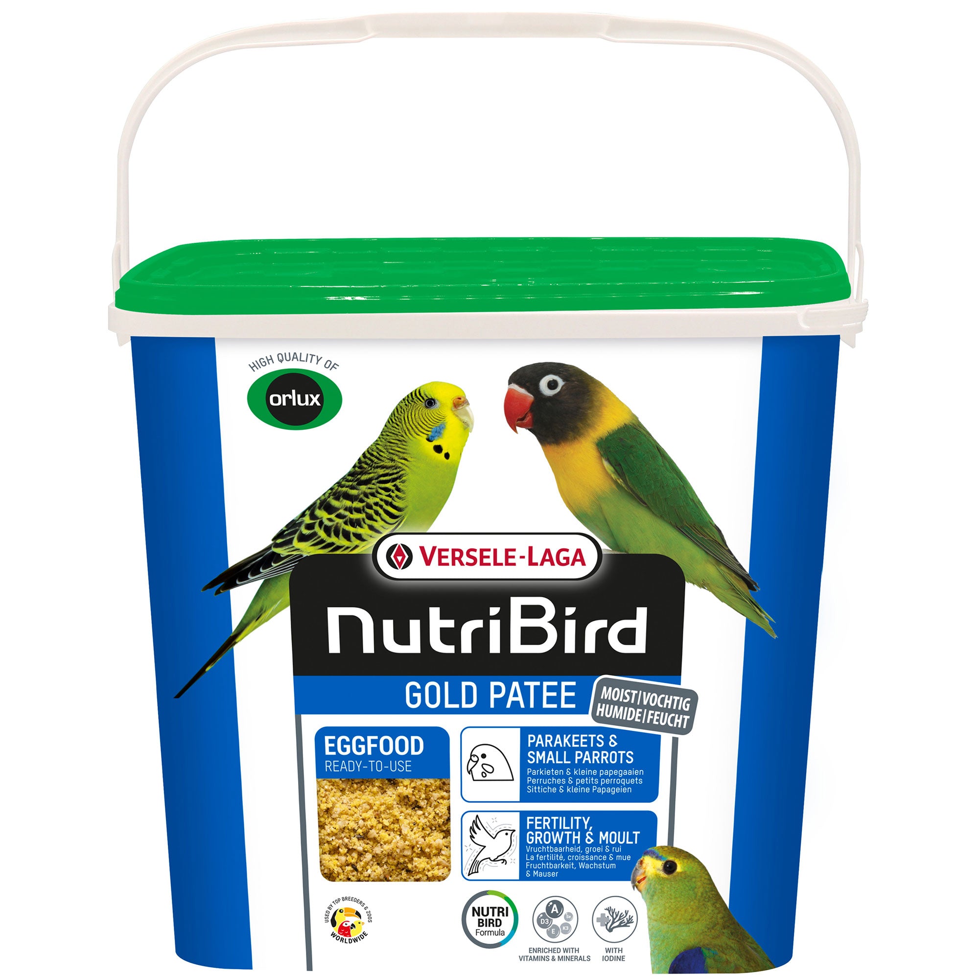 NutriBird Gold Patee Kleinsittiche, 5kg