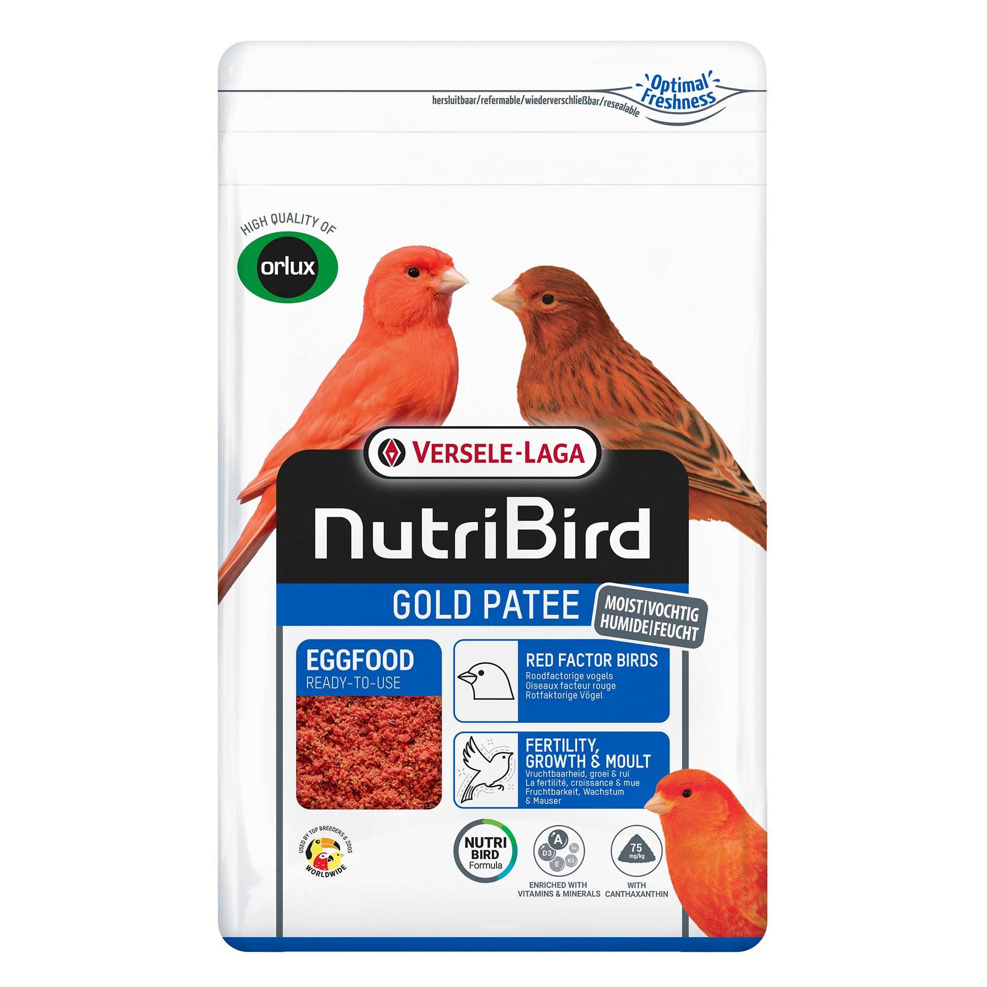 NutriBird Gold Patee Rot, 10kg
