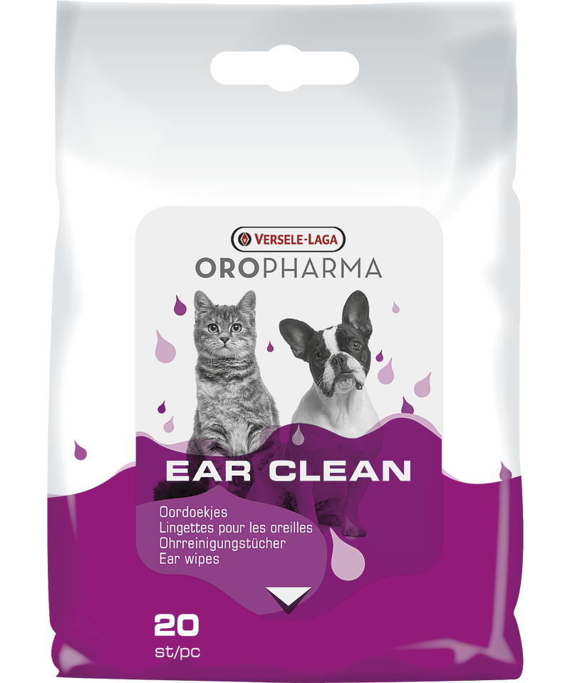 Oropharma Feuchte Ohrreinigungstücher, 20 Stück