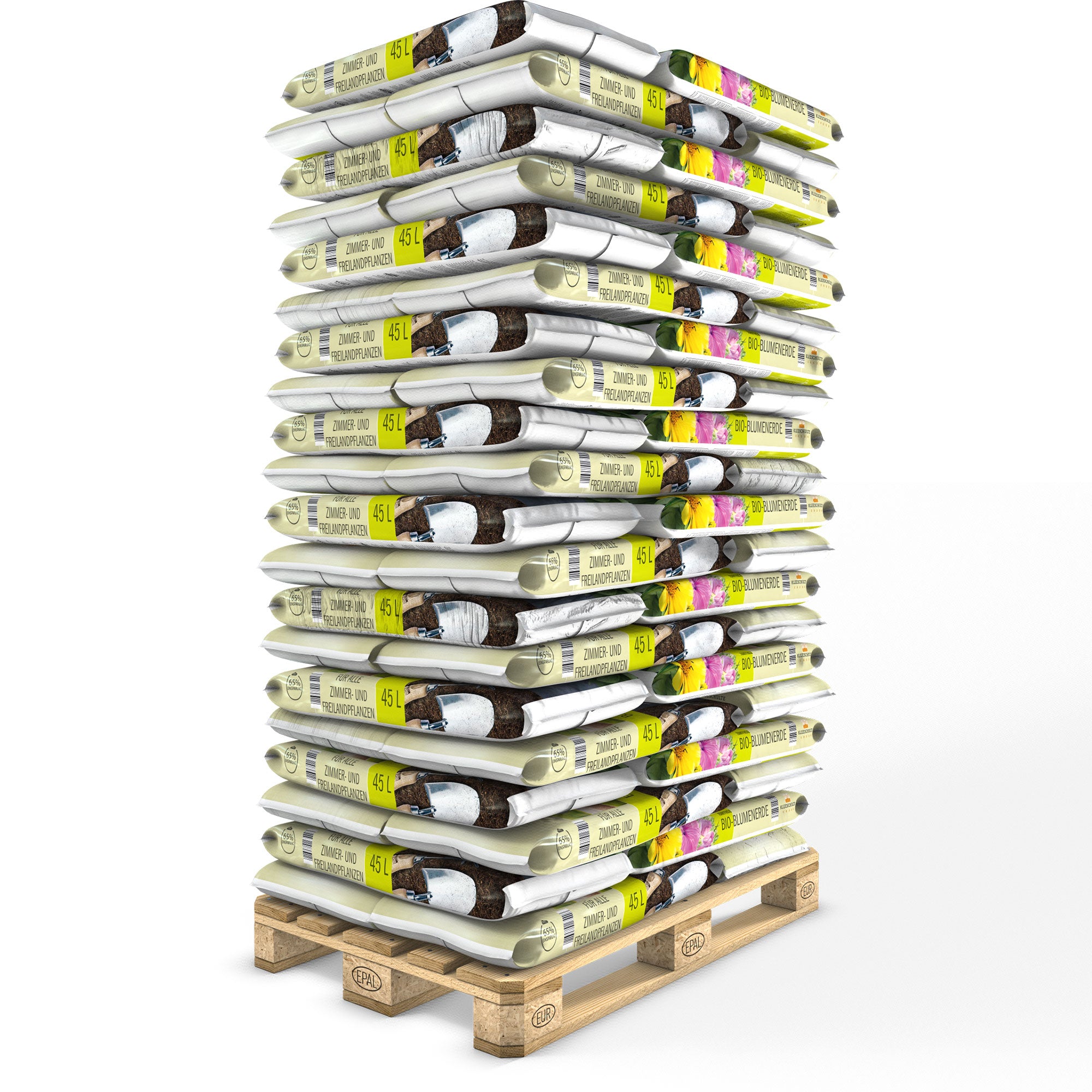 Palette Bio Blumenerde, 60x45L