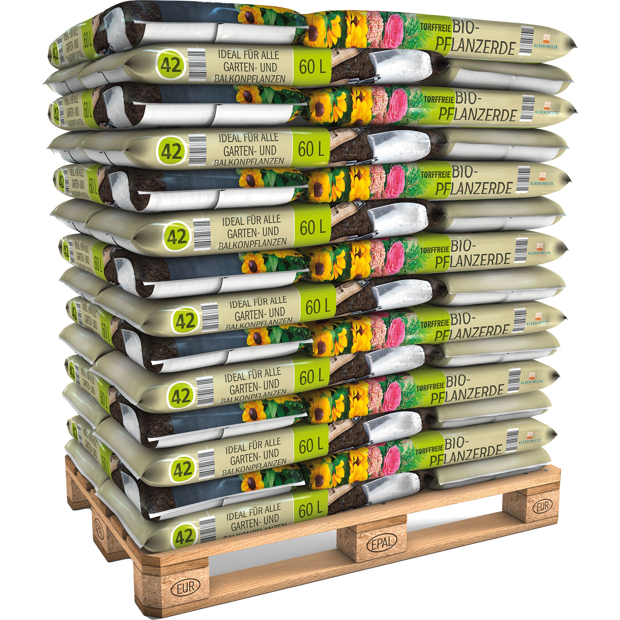 Palette Bio Pflanzerde, 48x60L