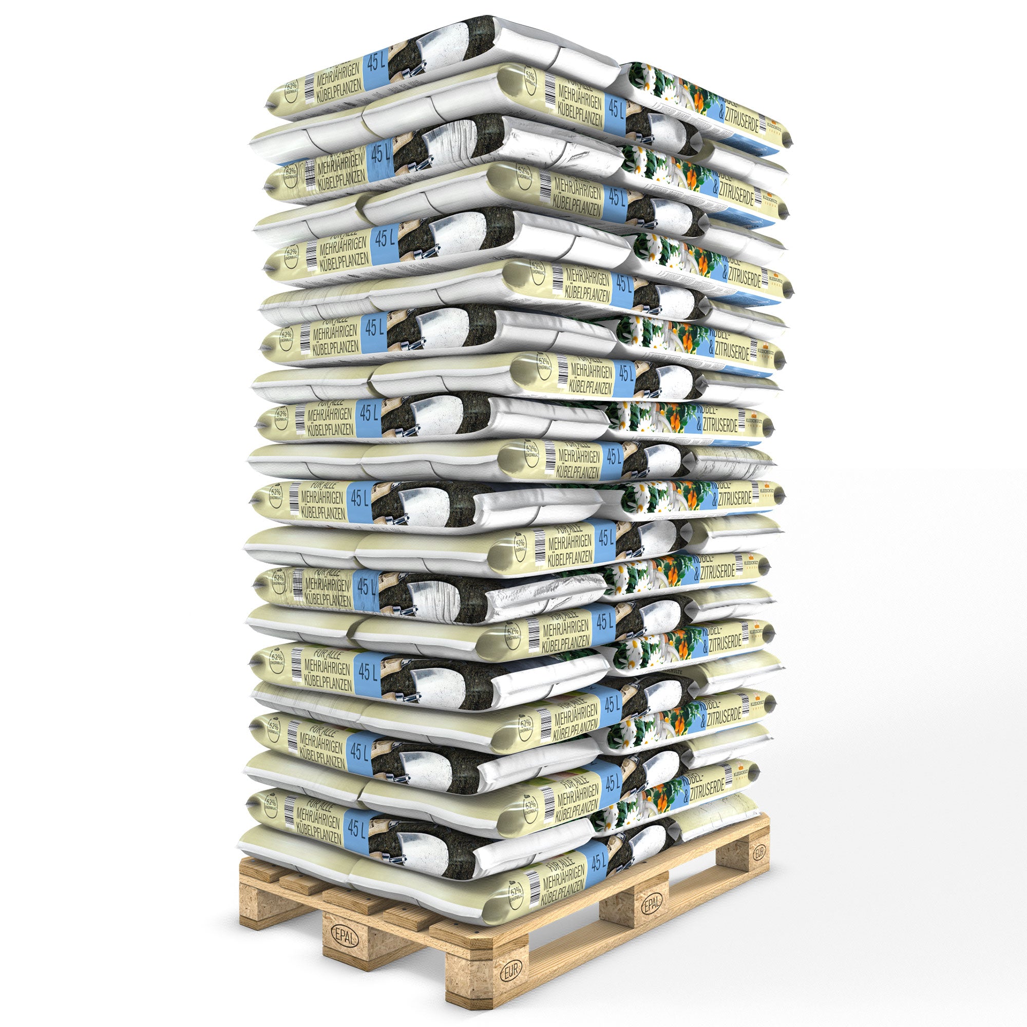 Palette Kübel-& Zitruserde, 60x45L