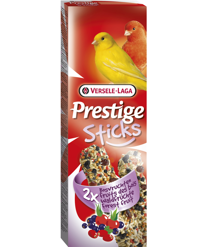 Prestige Sticks Kanarien Waldfrüchte, 2 x 30g