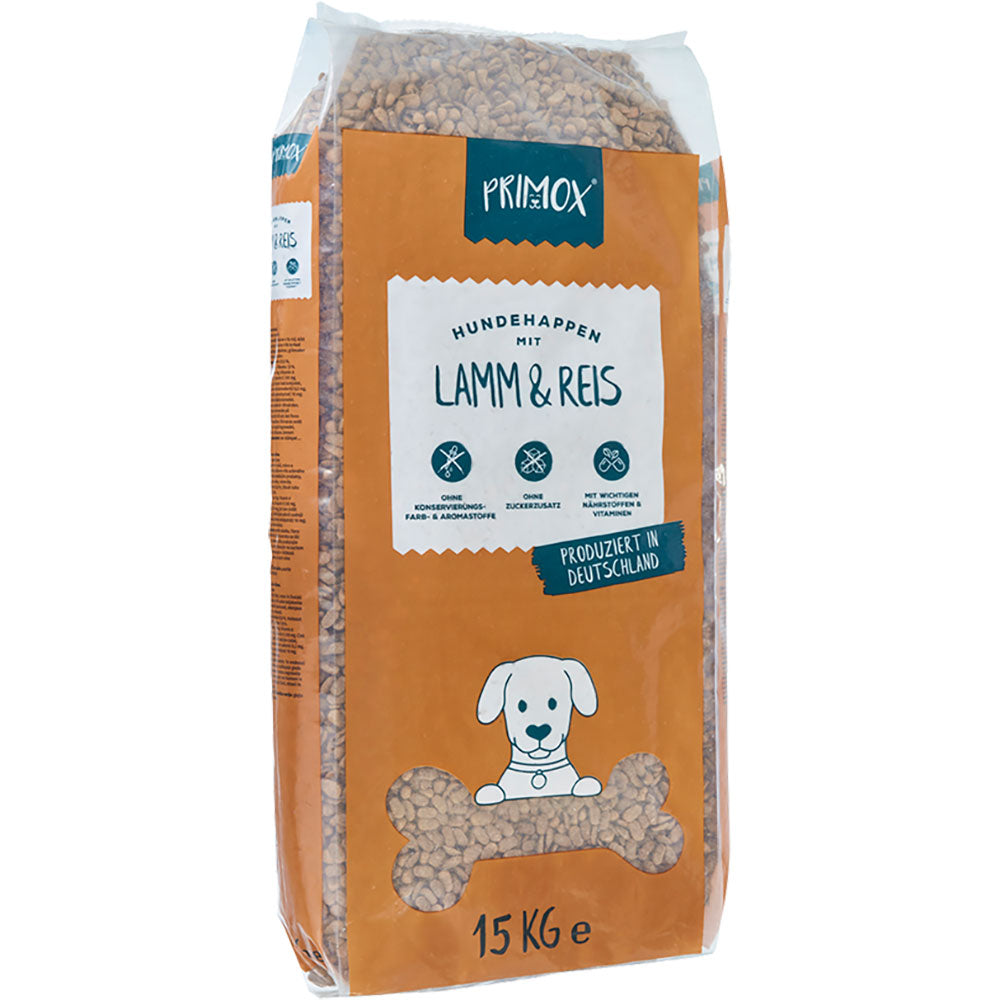 Primox Hunde Trockenfutter Lamm & Reis, 15kg