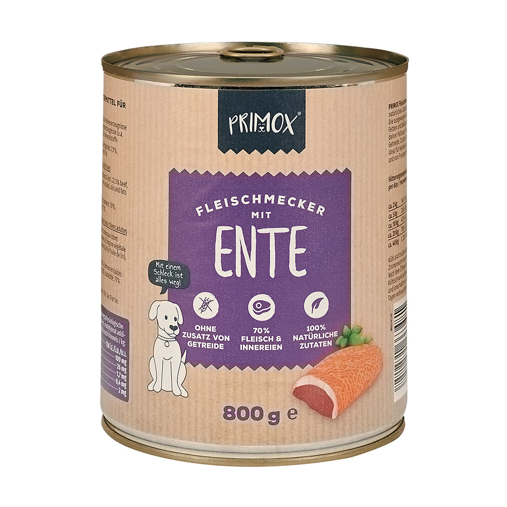 Primox Nassfutter mit Geflügelherzen, 800g günstig kaufen bei hofmax.de