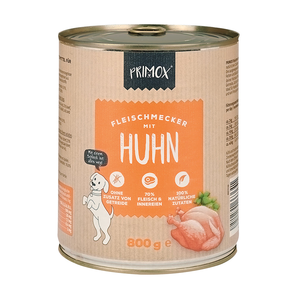 Primox Nassfutter mit Huhn, 800g