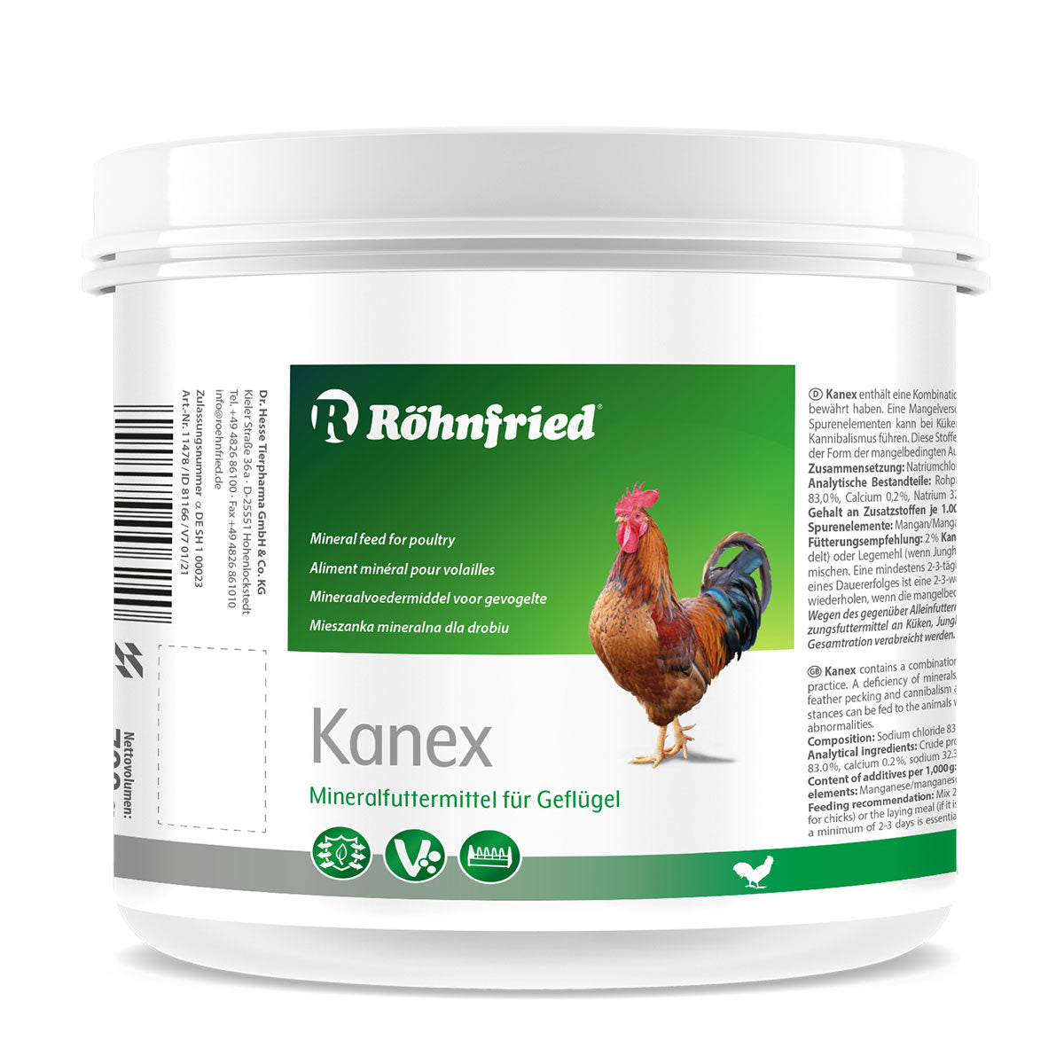 Röhnfried Kanex, 600g