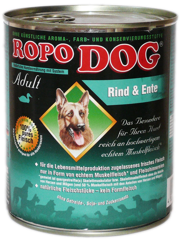 RopoDog Rind & Ente, 800 g