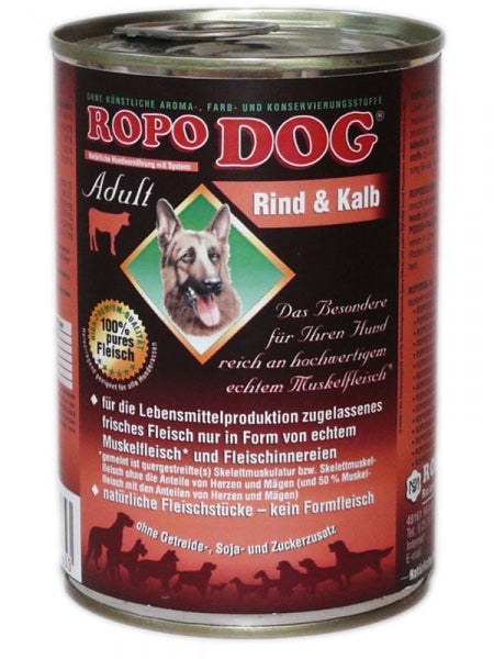 RopoDog Rind & Kalb, 400 g