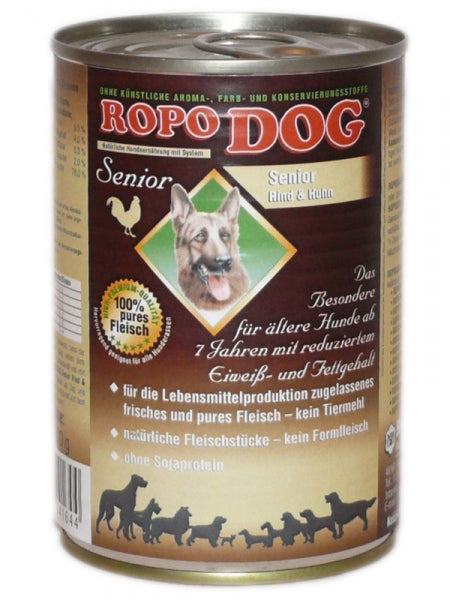 RopoDog Senior Rind & Huhn, 400 g