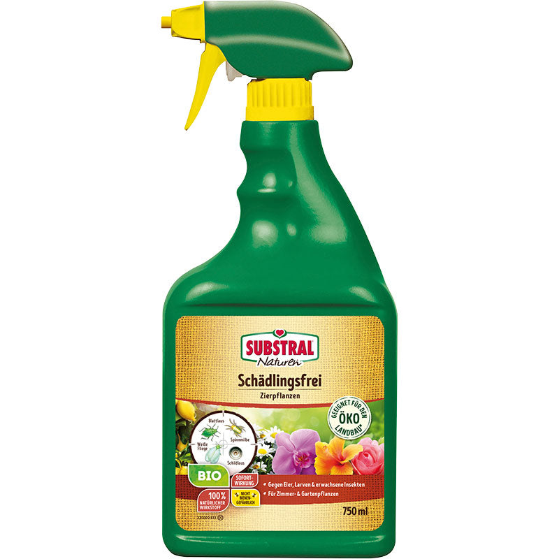 Substral Naturen Bio Schädlingsfrei Zierpflanzen, 750ml