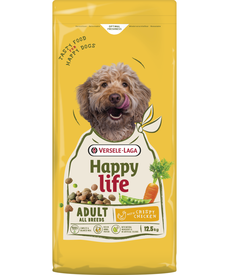 Versele-Laga Happy Life Adult mit Huhn, 12,5kg