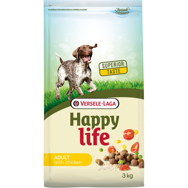 Versele-Laga Happy Life Adult mit Huhn, 15 kg
