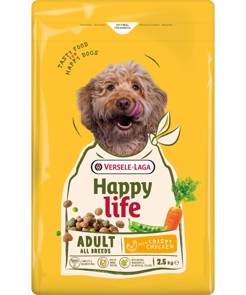 Versele-Laga Happy Life Adult mit Huhn, 2,5kg
